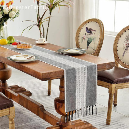 Embroidered Table Runner丨Free Shipping - Silvester Fabric