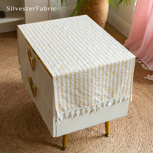 Yellow Floral Table Cover丨Spring Table Runner丨Table Cover