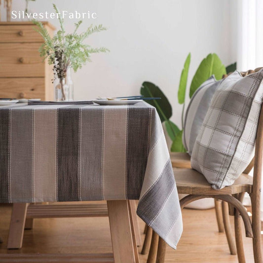 Striped Tablecloth丨Small Rectangle Tablecloth